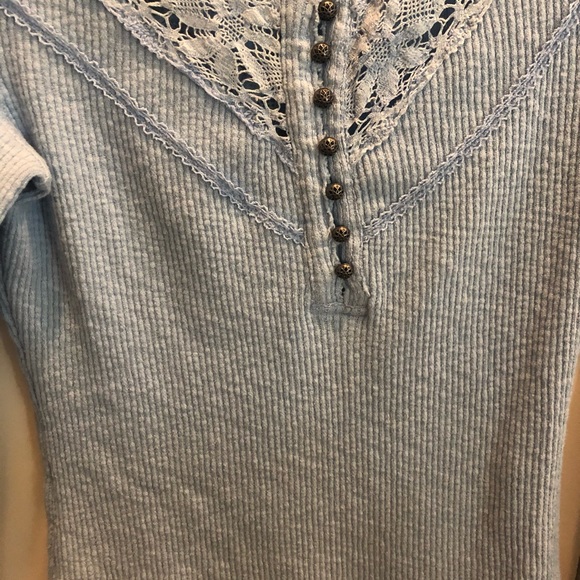 Free people lace Henley - Picture 8 of 13